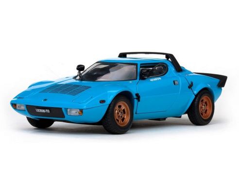 SunStar SS4523 LANCIA STRATOS STRADALE BLUE 1:18 Modellino