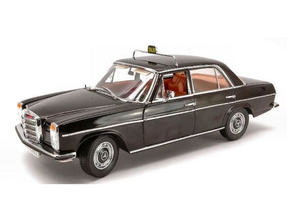 SunStar SS4592 MERCEDES 280 TAXI 1971 BLACK 1:18 Modellino