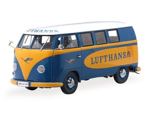 SunStar SS5072 VW BUS KOMBI 1957 LUFTHANSA 1:12 Modellino