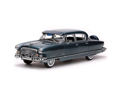 SunStar SS5114 NASH AMBASSADOR 1953 TUXEDO BLU 1:18 Modellino