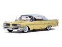 SunStar SS5191 PONTIAC BONNEVILLE CLOSED CONVERTIBLE 1959 PALOMAR YELLO0W/WHITE 1:18 Modellino