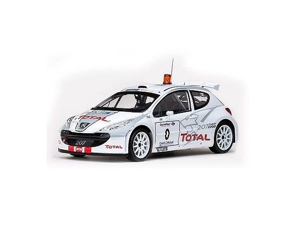 SunStar SS5431 PEUGEOT 207 S2000 N.0 PANIZZI/DELORME RALLY ANTIBES-COTE D'AZUR '06 1:18 Modellino