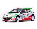 SunStar SS5433 PEUGEOT 207 S2000 N.1 2nd RALLY DU VALAIS 2007 (IRC DRIVER CHAMP.) 1:18 Modellino