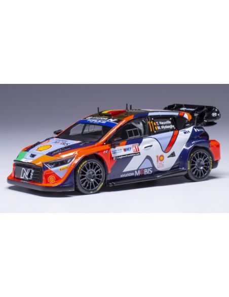 IXO MODEL RAM933A HYUNDAI i20 N WRC N.11 RALLY CROATIA 2024 NEUVILLE-WYDAEGHE 1:43 Modellino