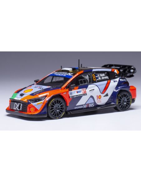 IXO MODEL RAM933B HYUNDAI i20 N WRC N.8 RALLY CROATIA 2024 TANAK-JARVEOJA 1:43 Modellino