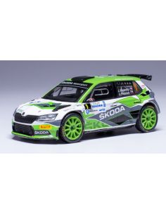 IXO MODEL RAM934 SKODA FABIA RALLY2 E N.1 RALLY BOHEMIA...
