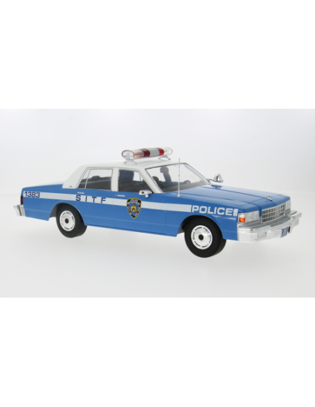 MODELCARGROUP MCG18360 CHEVROLET CAPRICE 1987 NYPD NEW YORK POLICE 1:18 Modellino