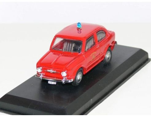 TelModel 04 FIAT 850 BERLINA VIGILI DEL FUOCO Modellino