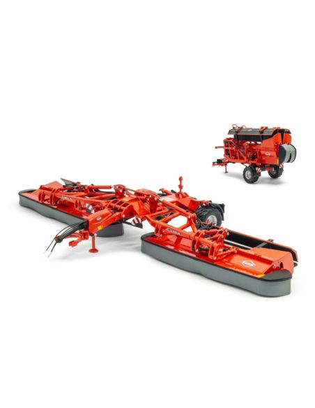 ROS RS60254 FALCIACONDIZIONATRICE CON RAGGRUPPATORE D'ANDANA KUHN FC 13460 RA 1:32 Modellino