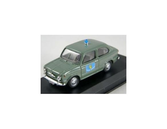 TelModel 10 FIAT 850 BERLINA POLIZIA STRADALE Modellino