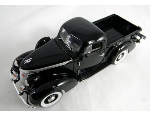 Tin's Manufactured 79102 STUDEBAKER PICK UP 1937 BLACK 1/24 Modellino