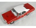 Tin's Manufactured 79701 Pontiac  GTO 1967 Hard Top Rossa 1/24 Modellino