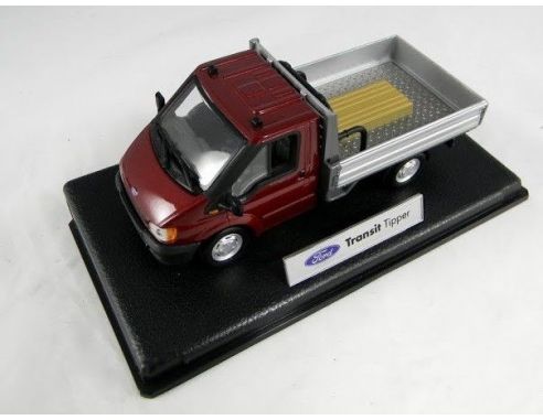 Tin's Manufactured 84301 FORD TRANSIT PICKUP DARK RED 1/43 Auto 1/43