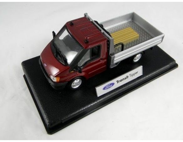 Tin's Manufactured 84301 FORD TRANSIT PICKUP DARK RED 1/43 Auto 1/43
