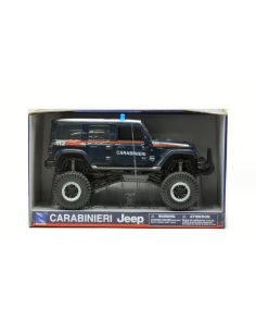 NEW RAY NY37646 JEEP SAHARA BIG WHEELS CARABINIERI 1:18...