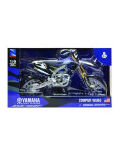 NEW RAY NY49753 YAMAHA YZ450F N.2 COOPER WEBB 1:6 Modellino