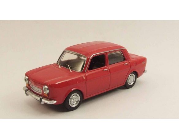 Best Model 9476 SIMCA ABARTH 1150 1963 ROSSO/RED Modellino