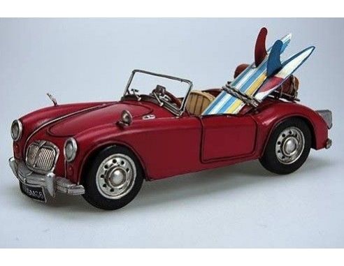Tinplate 2709 MGA 1600 MKII RED 1962 1/12 Modellino