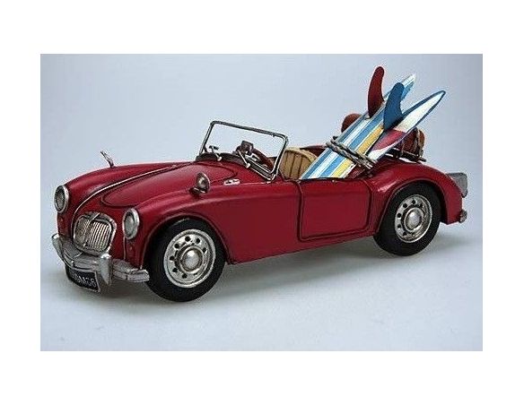Tinplate 2709 MGA 1600 MKII RED 1962 1/12 Modellino