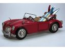 Tinplate 2709 MGA 1600 MKII RED 1962 1/12 Modellino