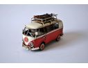 Tinplate 522 VW BUS KOMBI W/SKIING 1957 1/18 Modellino
