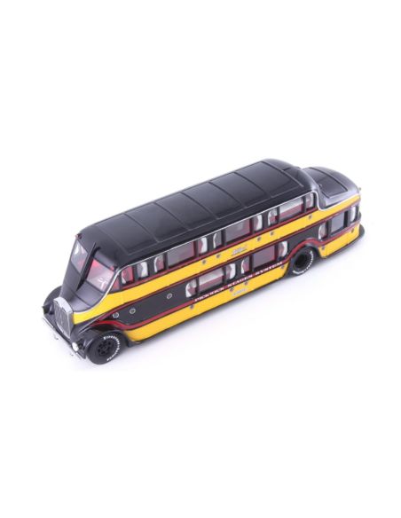 AUTOCULT ATC10014-1 PICKWICK NITE COACH 1930 YELLOW-BLACK 1:43 Modellino