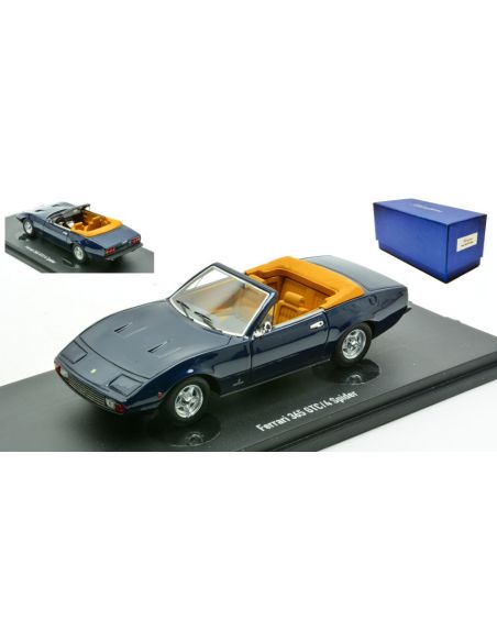 AUTOCULT ATC90306 FERRARI 365 GT/4 SPIDER 1971 DARK BLUE MASTERPIECE 1:43 Modellino