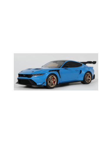 GT SPIRIT GT473 FORD MUSTANG GTD 2024 GRABBER BLUE 1:18 Modellino