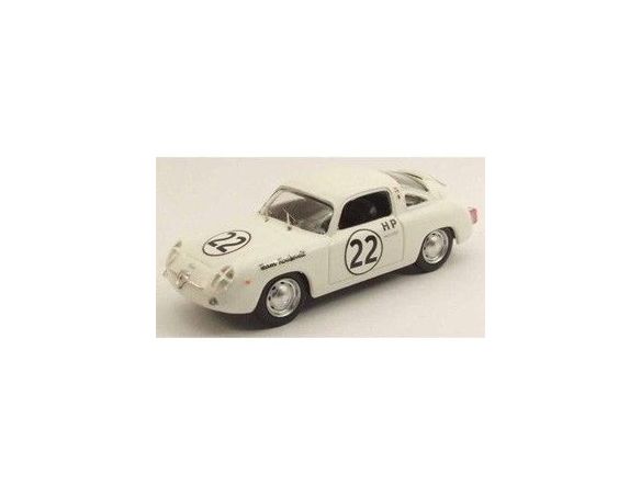 Best Model BT9485 FIAT ABARTH 750 ZAGATO N.22 WINNER 4 H SEBRING 1960 P.RICHARDS 1:43 Modellino