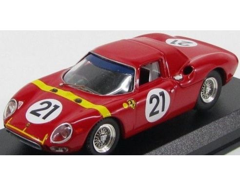 Best Model BT9486 FERRARI 250 LM N.21 WINNER GP ZOLDER 1964 L.BIANCHI 1:43 Modellino