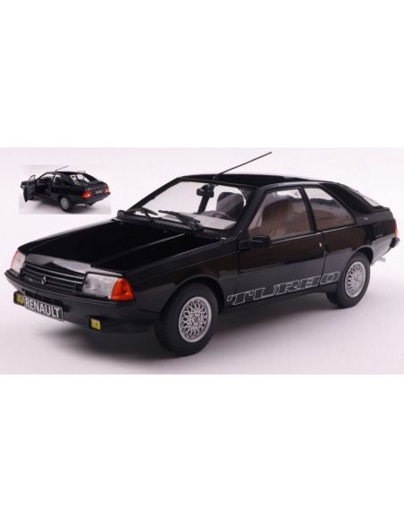 SOLIDO SL1806406 RENAULT FUEGO TURBO COUPE 1980 BLACK 1:18 Modellino