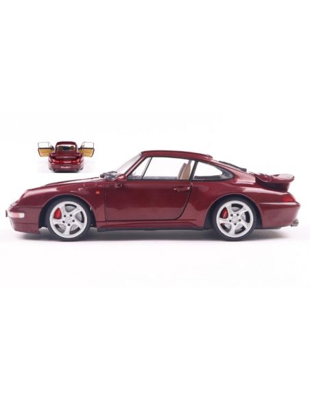 SOLIDO SL1810102 PORSCHE 911 993 CLUBSPORT COUPE 1993 ARENA RED 1:18 Modellino