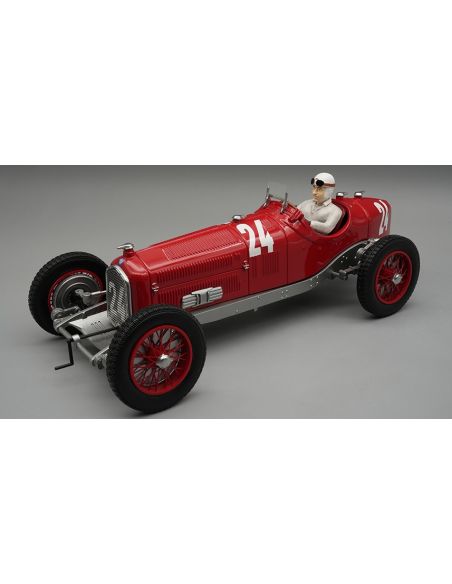 TECNOMODEL TMD18326C ALFA ROMEO P3 TIPO B N.24 MONZA GP 1932 T.NUVOLARI W/DRIVER 1:18 Modellino