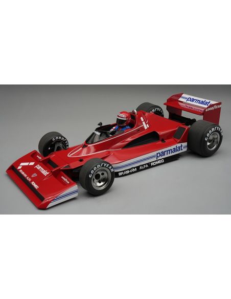TECNOMODEL TMD18327A BRABHAM BT45C N.1 ARGENTINA GP 1978 N.LAUDA W/DRIVER 1:18 Modellino
