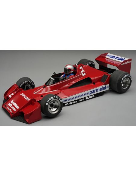 TECNOMODEL TMD18327B BRABHAM BT45C N.2 BRAZILIAN GP 1978 J.WATSON W/DRIVER 1:18 Modellino