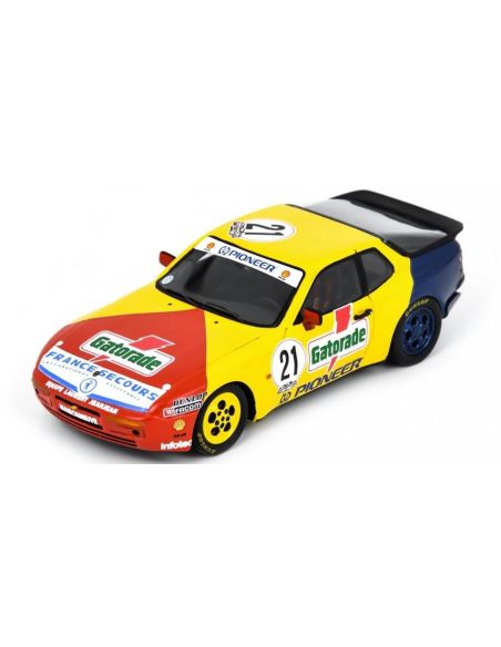 SPARK MODEL SF314 PORSCHE 944 CUP N.21 CHAMPION DE FRANCE 1990 MICHEL MAISONNNEUVE 1:43 Modellino