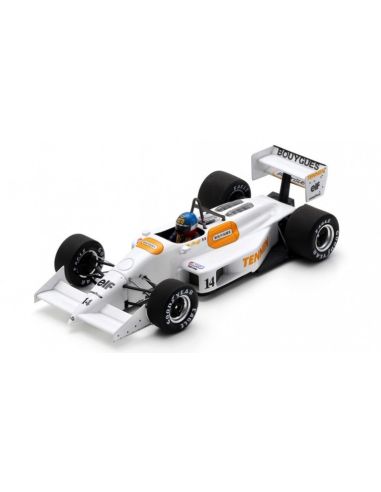 SPARK MODEL S7244 AGS JH23 N.14 BRAZIL GP 1988 PHILIPPE STREIFF 1:43 Modellino