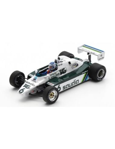 SPARK MODEL S7499 WILLIAMS FW08 N.6 3rd GERMAN GP 1982 KEKE ROSBERG 1:43 Modellino