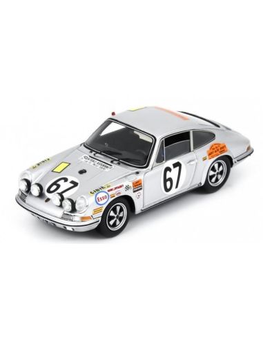 SPARK MODEL S9745 PORSCHE 911S N.67 24 H LE MANS 1969 P.FARJION-J.DECHAUMEL 1:43 Modellino