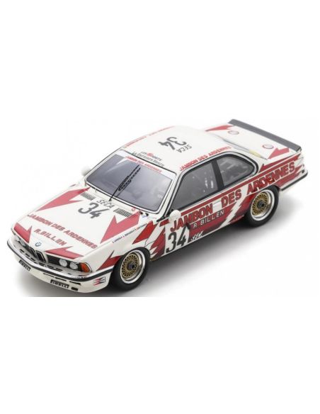 SPARK MODEL SB659 BMW 635 Csi N.34 24 H SPA 1984 J.P.JARIER-H.HUYSMAN-J.P.MALCHER 1:43 Modellino