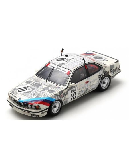 SPARK MODEL SB667 BMW 635 Csi N.10 24 H SPA 1986 E.PIRRO-R.RAVAGLIA-G.BERGER 1:43 Modellino