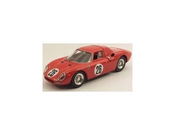 Best Model BT9489 FERRARI 250 LM N.26 WINNER 1000 KM PARIGI 1966 PARKES-PIPER 1:43 Modellino