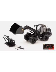 BRITAINS LC43387 JCB TM420S LOADER BLACK LE 1:32 Modellino