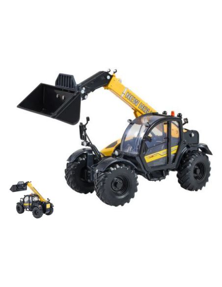 BRITAINS LC43395 NEW HOLLAND TH7.42 TELEHANDLER 1:32 Modellino