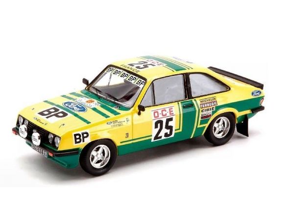 Trofeu TF1808 FORD ESCORT RS 2000 N.25 WINNER Gr.1 MAROCCO 1979 CHASSEUIL-CHONEZ 1:43 Modellino