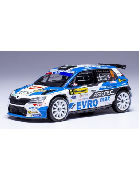 IXO MODEL RAM935 SKODA FABIA RALLY2 E N.6 BARUM RALLY 2021 KOPECKY-HLOUSEK 1:43 Modellino