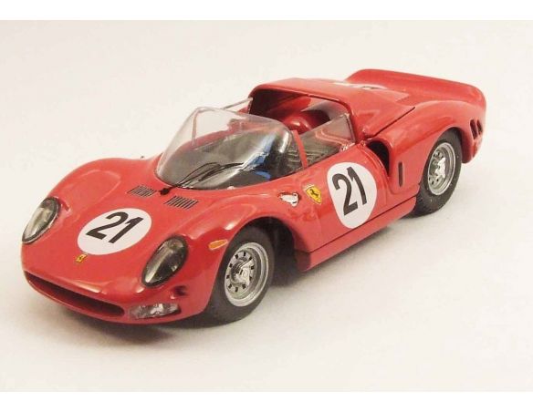 Best Model BT9491 FERRARI 330 P2 LE MANS TEST 1965 SURTEES-PARKES-VACCARELLA 1:43 Modellino