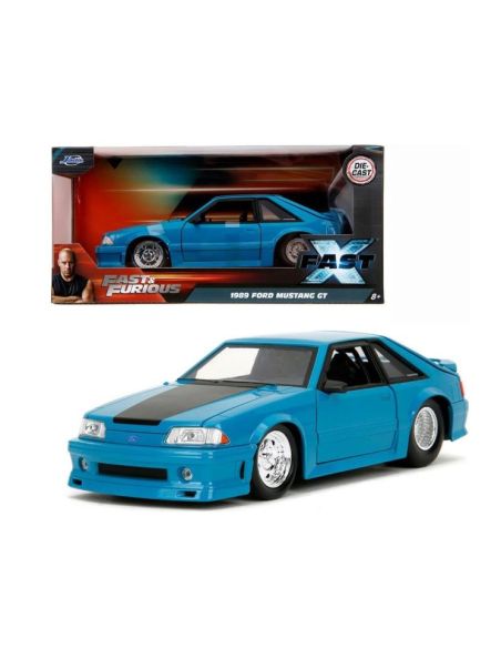 JADA TOYS JADA253203098 FORD MUSTANG GT FAST & FURIOUS BLUE 1:24 Modellino
