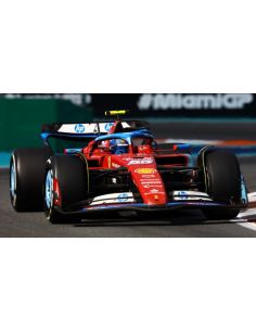 LOOKSMART LSF1062 FERRARI SF-24 N.55 5th MIAMI GP 2024...