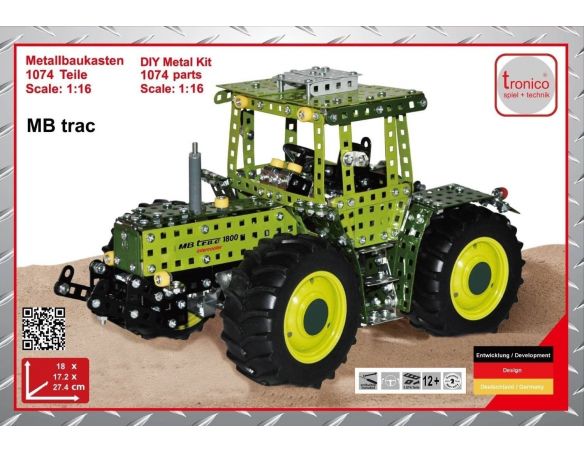 Tronico 10094 MB TRAC 1074 PARTS 1/16 Automezzi 1/16